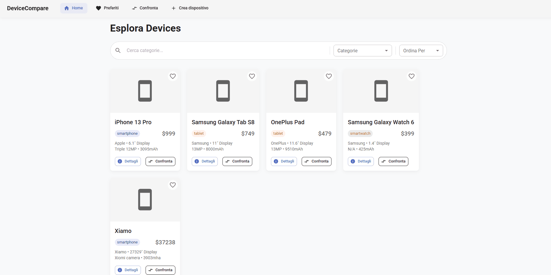 DeviceCompare